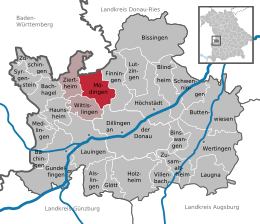 Mödingen - Localizazion