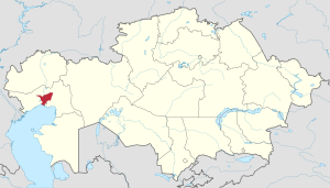 Lage in Kasachstan