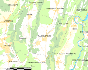 Villereversure: Komunumo en la departemento Ain de Francio