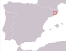Mapa Calotriton arnoldi.png