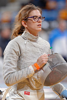 María Belén Pérez Maurice Argentine fencer