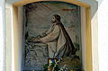 English: Fresco in the wayside chapel on the cycle route down to the Drava Deutsch: Fresko im Bildstock am Weg zur Drau