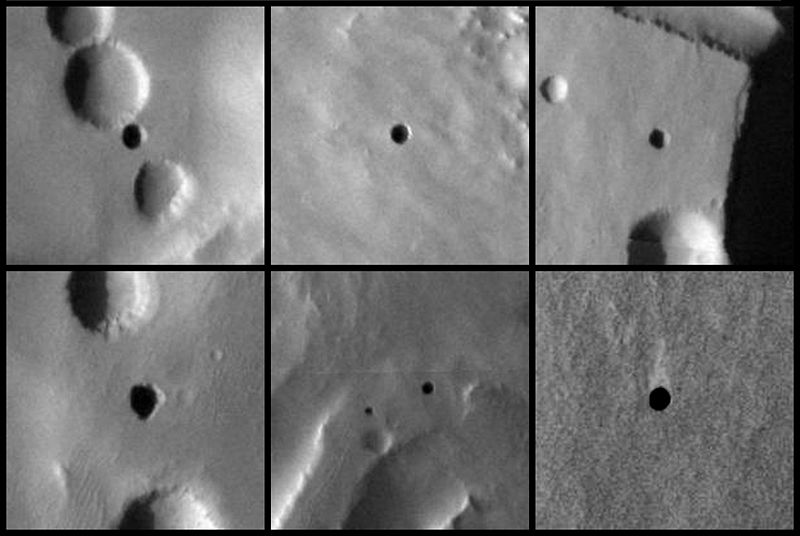 File:Mars caves from NASA orbiters NO LABELS.jpg