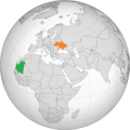   Ukraine / Україна   Mauritania / Мавританія Українська: Україна і Мавританія на карті. English: Ukraine and Mauritania locator map.