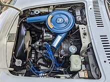 0813 rotary engine in a Mazda Cosmo (L10B)