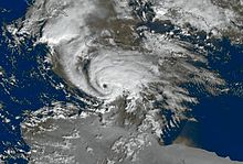 Satellite image of a tropical-like cyclone on 15 December 2005 Mediterranean Hurricane TLC dic 2005.jpg