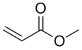 Methyl acrylate, an α,β-unsaturated ester