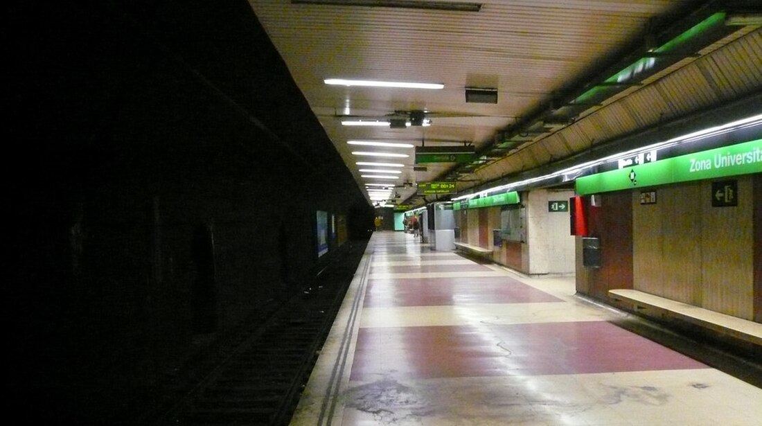 Zona Universitària station