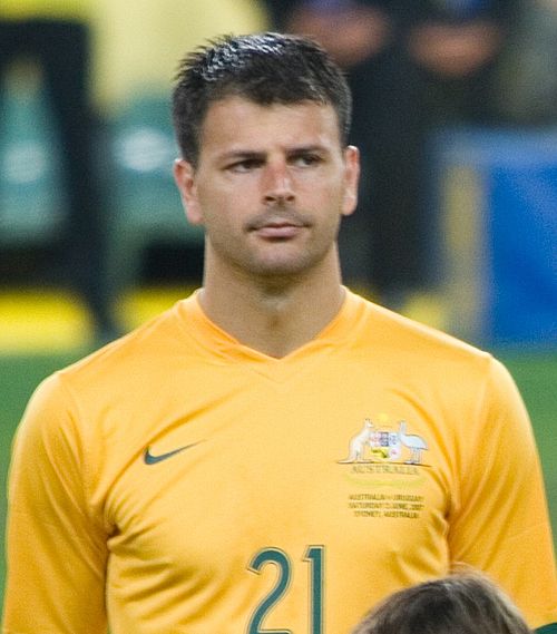 Sterjovski with Australia in 2007