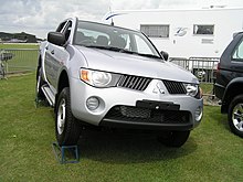 The Akinori Nakanishi-styled Mitsubishi Triton, Thailand's most successful automotive export. Mitsubishi L200 2006 base.jpg