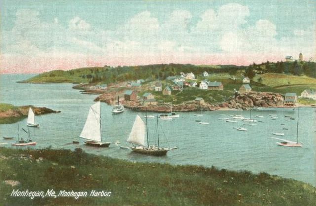 Monhegan Harbor, Monhegan, Maine (1909)