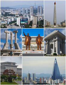 Montage of Pyongyang, North Korea.png