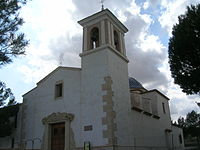 Montealegre del Castillo, Albacete, Spain Iglesia de Nuestra Señora de la Consolación.jpg