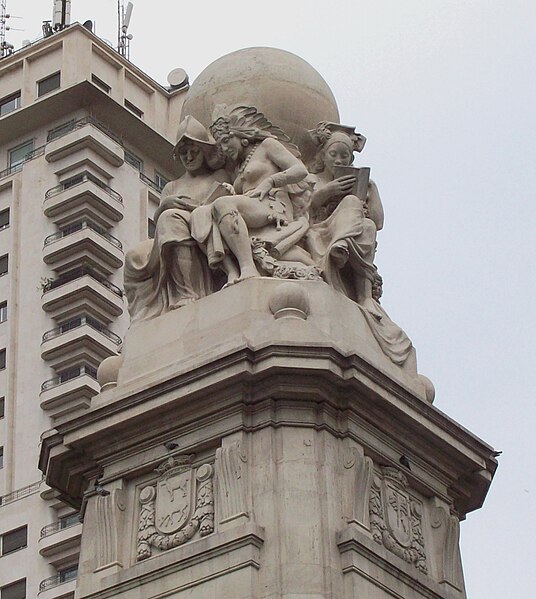 File:Monumento a Cervantes (Madrid) 13c.jpg