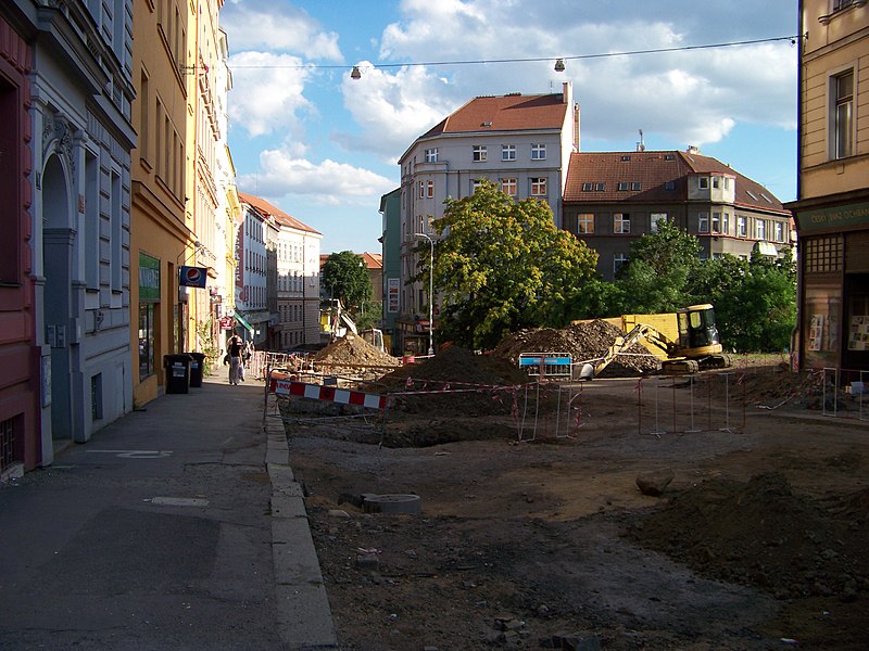 File:Moskevská, od Ruské ke Kodaňské, rekonstrukce.jpg