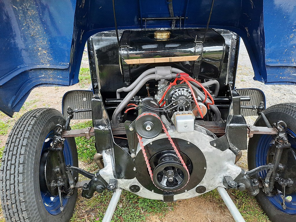 Tatra 57B flat four engine.