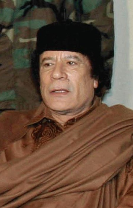 معمر القذافي