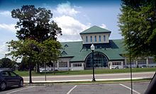 Museum of the Albemarle viewed from Waterfront Park Museum of the Albemarle, Elizabeth City, NC.jpg