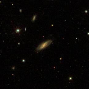 NGC 74 na obrázku SDSS