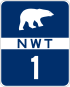 Highway 1 schild