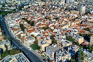 שכונות הנחלאות מצפון לרחוב בצלאל