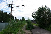 English: Nakhabino - Pavlovskaya sloboda railway line