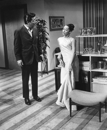 Sammy Fong (Jack Soo) and Linda Low (Nancy Kwan) in Flower Drum Song