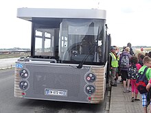 Pendelbus zur Insel Mont-Saint-Michel