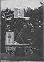 Neubronner's mobile dovecote and darkroom as shown at 1909 exhibitions Neubronner mobile dovecote and darkroom.jpg