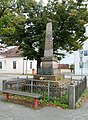 Čeština: Pomník obětem války ve vsi Neznašov, okres České Budějovice English: Memorial to those killed in the First World War in the village of Neznašov, České Budějovice District, Czech Republic