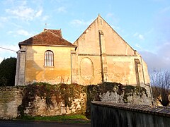 Noisy-sur-Oise (95), église Saint-Germain, chevet 2.JPG