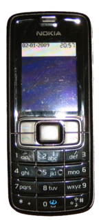 Nokia 3110 classic 2007 cell phone model manufactured by Nokia