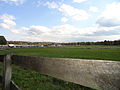 The north side of the Hadley Equestrian Farm at the University of Massachusetts Amherst.