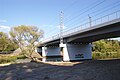 New railway bridge on Liwiec