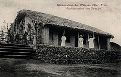 Nyundo Mission im Jahr 1901