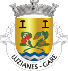 Vlag van Luzianes-Gare