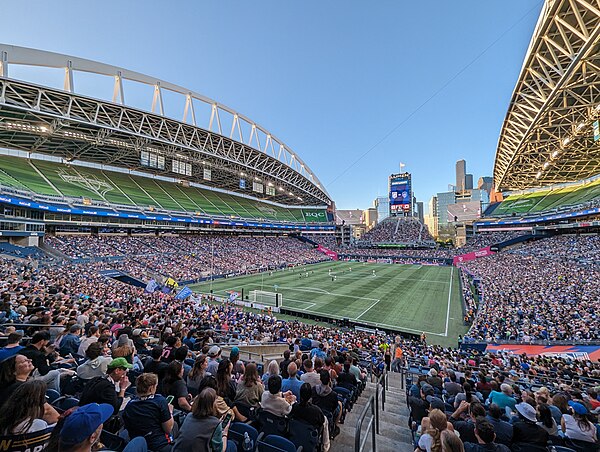 Seattle Reign FC have played their home matches at Lumen Field on a regular basis since 2022