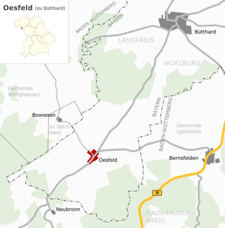 Oesfeld Umgebung