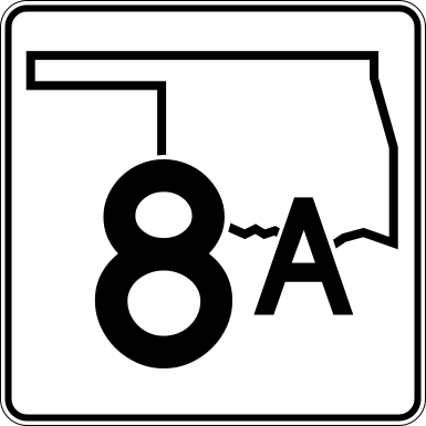 File:Oklahoma State Highway 8A.svg