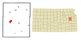 Posizione di Osage City