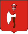 Prewar coat of arms of Mosty Wielkie