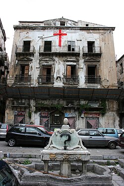 Verlassenes Haus in Palermo