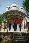 Pancha Ratna Lakshmi Janardan Temple at Daspur town in Paschim Medinipur district of West Bengal 01.jpg