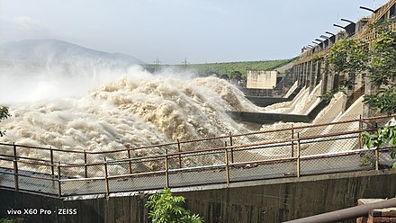 Panchet Dam in Monsoons