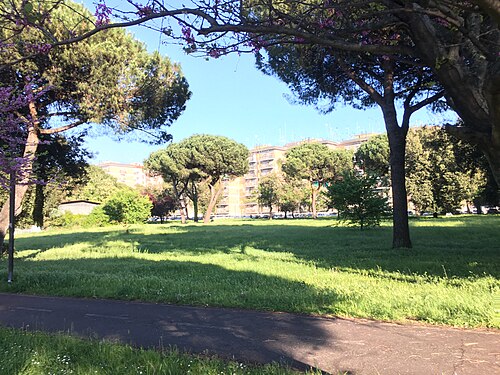 Park of the Solidarietà in Rome