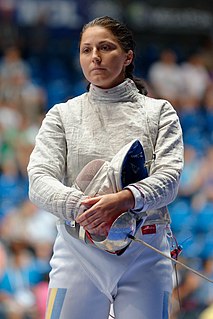 Bianca Pascu Romanian fencer