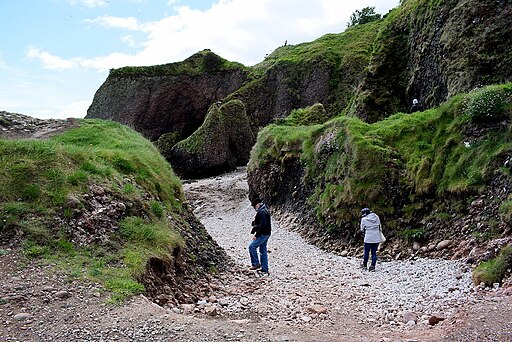 Path to Cushendun Caves - geograph.org.uk - 6183765