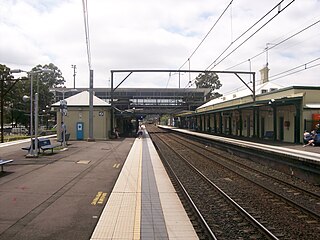 <span class="mw-page-title-main">Penrith railway station, Sydney</span> Railway station in Sydney, New South Wales, Australia