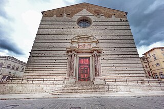 <span class="mw-page-title-main">Perugia Cathedral</span> Catholic cathedral in Perugia, Umbria, Italy