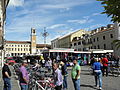 Piazza Vittorio Emanuele II, mercato del giovedì (Rovigo).JPG